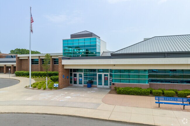 The Brookland Park neighborhood is home to Rochester Public Schools Reuther Middle School.
