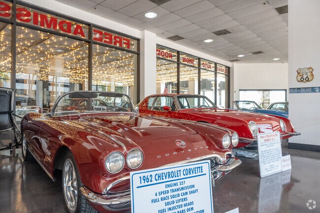 Visitors and locals can admire the classic and unique vehicles at Don Laughlin's Classic Car Museums in Laughlin.