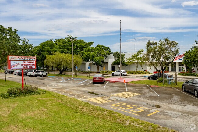 Plantation Middle School in Sunrise, FL is centrally located in the heart of the city.