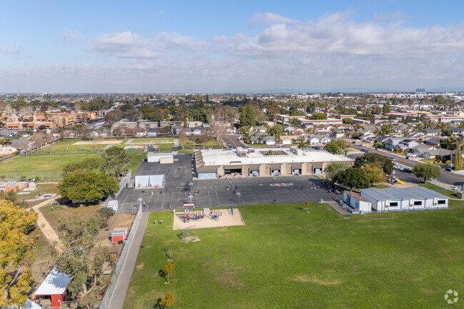 Your kids will love the playground at Golden View Elementary School in Huntington Beach.