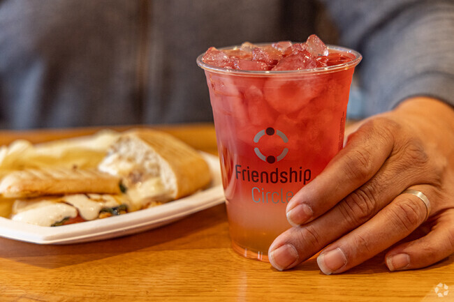 Stop in at Bayside's Friendship Cafe and make a new friend while supporting the community.