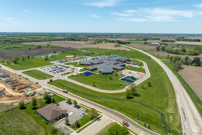 Dodgeland Middle School in Juneau, WI scores an overall C rating according to Niche.