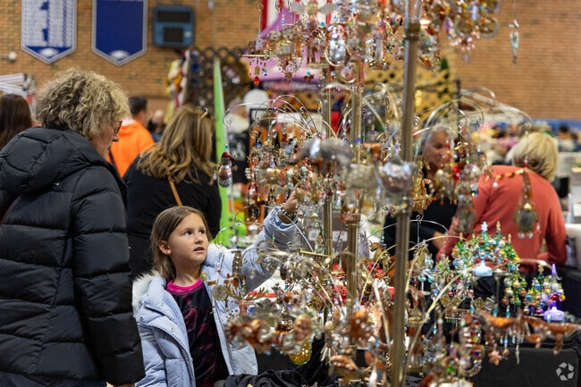 Holiday shopping starts early at Hauppauge’s annual craft fair in December.