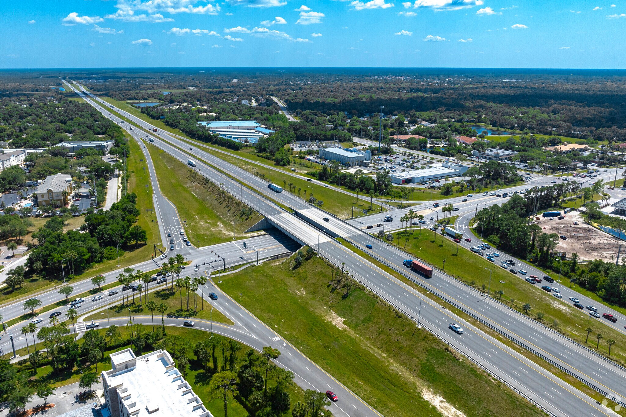 Coraci offers easy access to major highways.