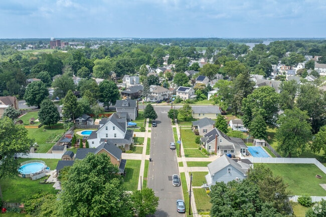 Most of Delanco is made up of quiet streets of single family homes.