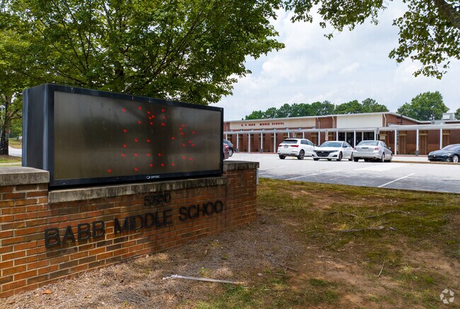 Lake City's Babb Middle School is 6th through 8th grade.