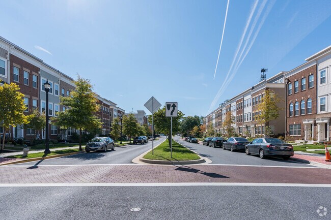Locals enjoy sunny days exploring Konterra’s quiet neighborhoods and parks.