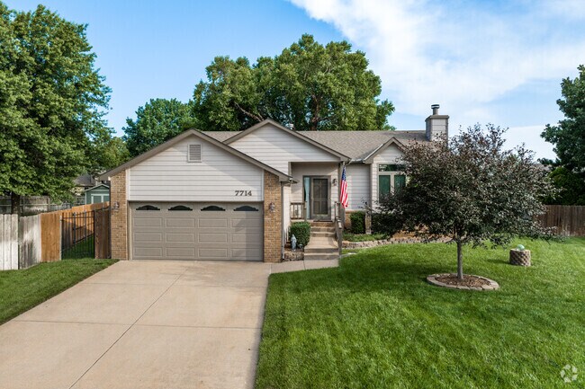Brick siding is very common in West Wichita homes.