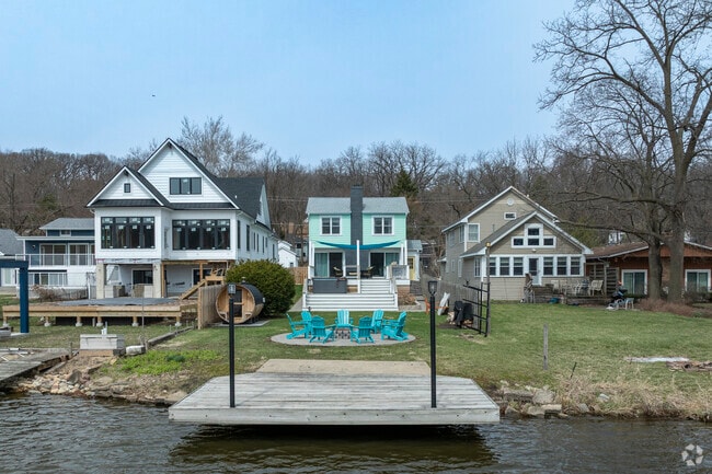 Fortunate residents of Merrill Algonquin Hills have a delightful home along the Fox River.