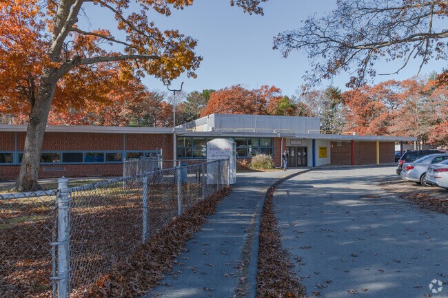 The Elwyn G. Campbell Elementary School in New Bedford has a sprawling campus.