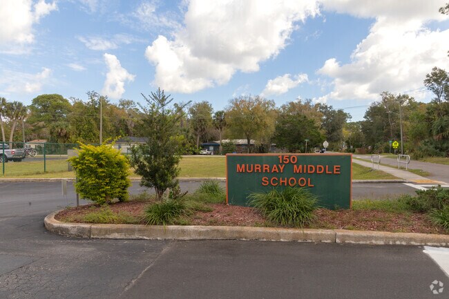 R J Murray Middle School provides education in the neighborhood of 
West Augustine.