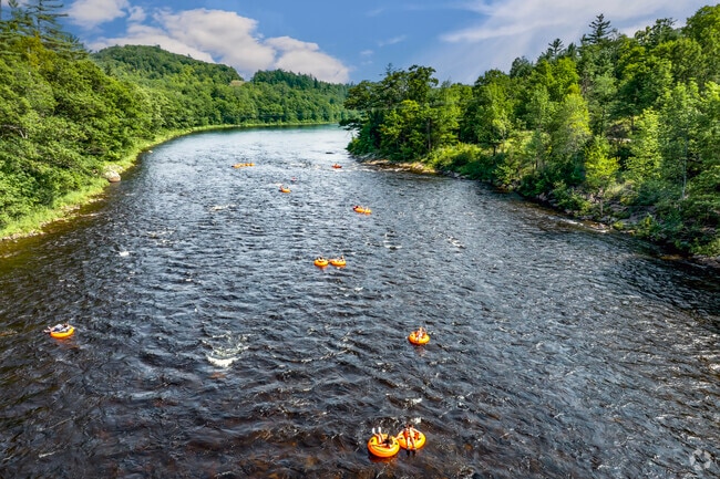 People come up to the Adirondacks for hiking, rafting, and various outdoor adventures.