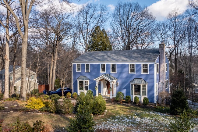 Morristown is known for its green suburban lawns and historic colonial-influenced homes.