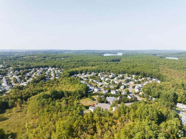Southeast Manchester is vastly forested and sits near Massabesic Lake.