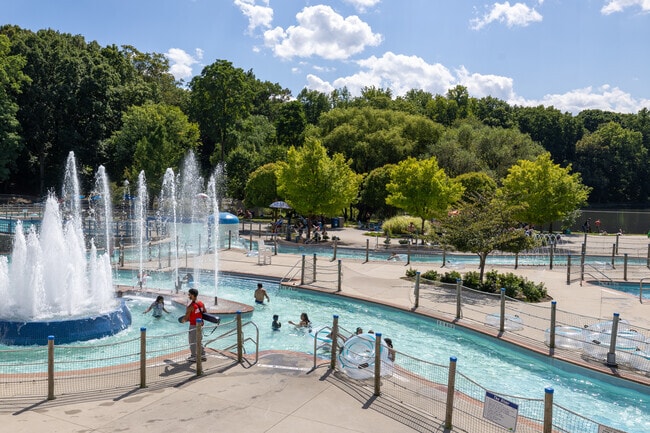 DJ Day at Tibbetts Brook Park is a fun filled day of music and games.