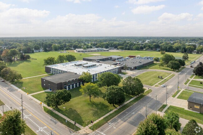 Franklin Middle School in Janesville is located at 450 N Crosby Avenue.