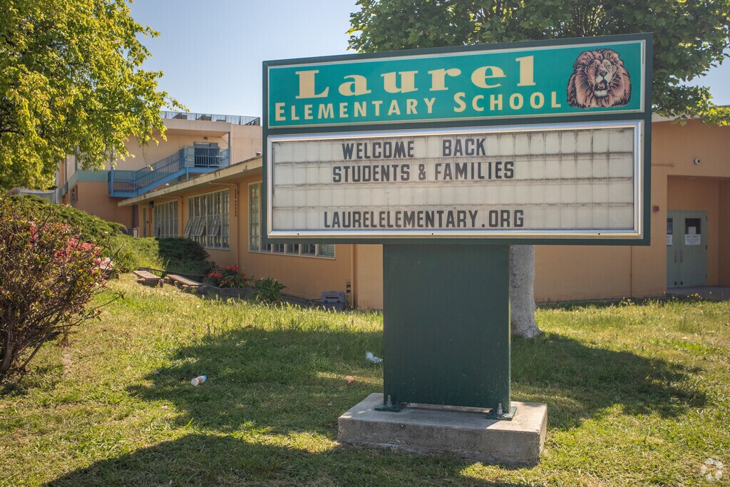 Laurel Elementary School is next to Redwood Heights and is a small, walkable school for neighborhood families.