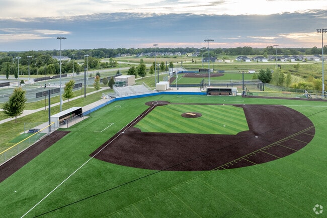 Muriel W. Battle High School has a large, state of the art athletic complex.