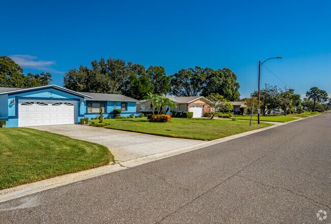 Rows of ranch style homes can be seen all around Greater Pinellas Point.