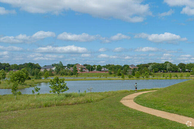 Jersey Meadow Park offers walking trails among other things.