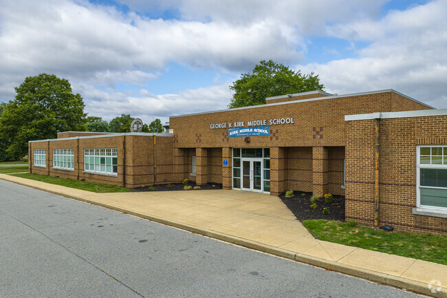 George V. Kirk Middle School is part of the Christina School District in Newark.