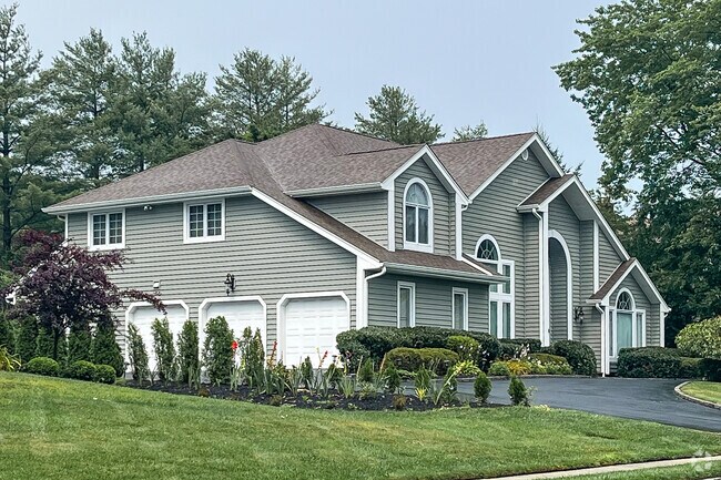 Some large homes come with three car garages.
