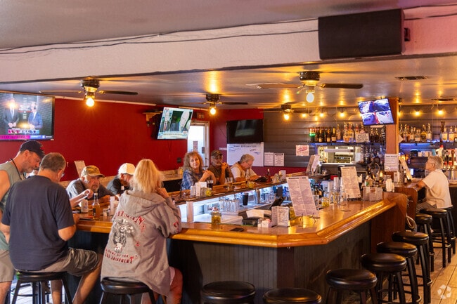 A local favorite, Roadhouse 95 is a casual bar and eatery serving burgers, tacos, and a great atmosphere.