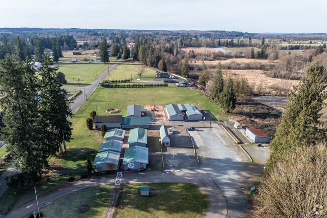 Arlington Christian School aerial view.