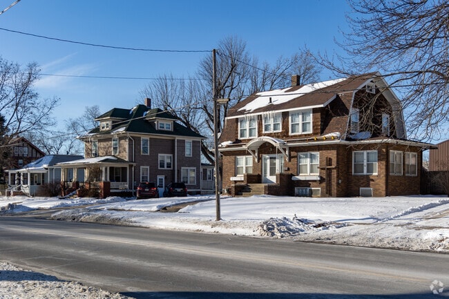 Newton's pedigree can be seen in its historic houses, including old American Foursquares.