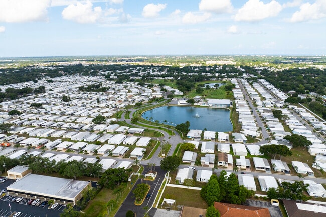 Fairway Village is quite a large community with a small town feel.