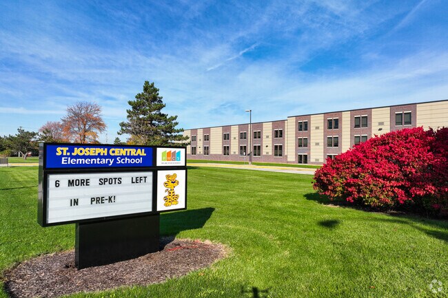 St Josephs Central Elementary school is serving the Old Brook Farms neighborhood.