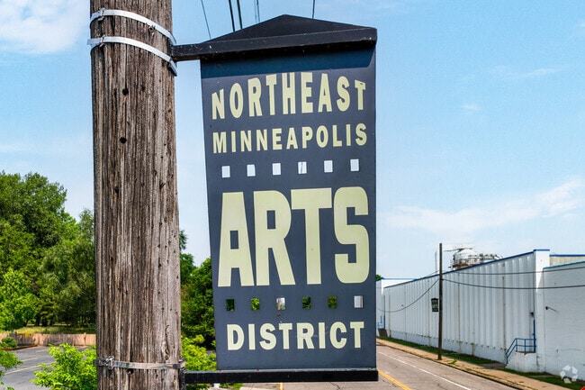 Welcome to Northeast Minneapolis Arts District.