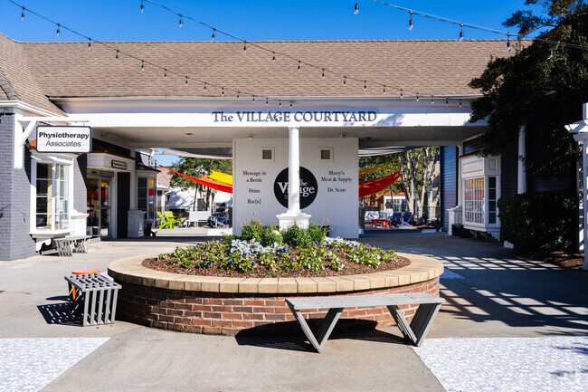 Dunwoody Village by the Branches, features restaurants, live music,  a communal courtyard.