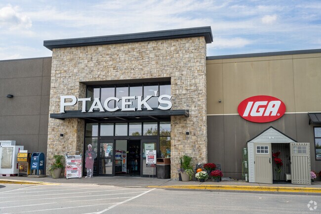 Residents of Prescott can get their groceries from Ptacek's IGA.