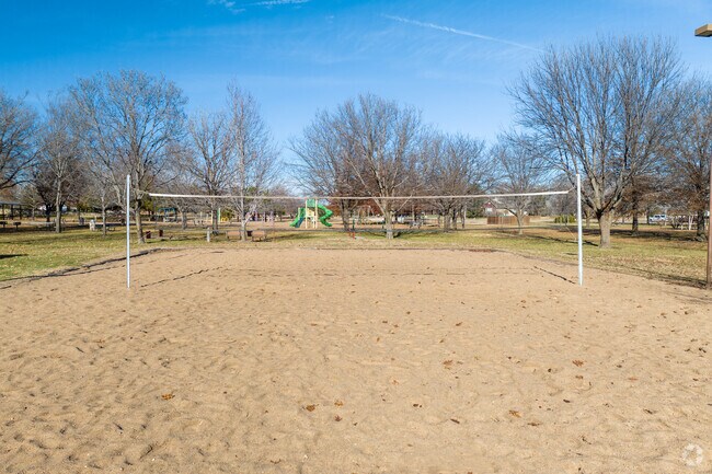 You will also find a volleyball court at King Park in Hesston.