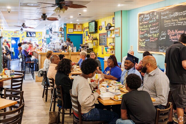 Koco's Pub in Wilson Heights is renowned for it's dinner plate sized crab cakes.