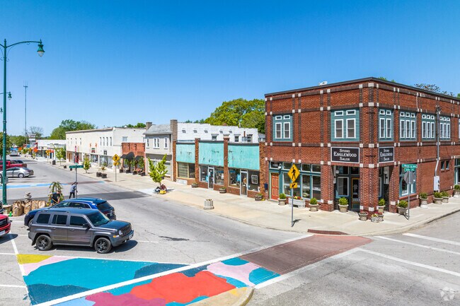 The Englewood Art District is  filled with local shops, art galleries and restaurants.