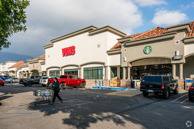 The local Vons in Alta Loma is the go-to for groceries.