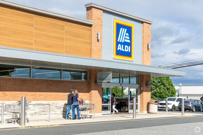 Aberdeen can shop for the essential items at nearby Aldi.