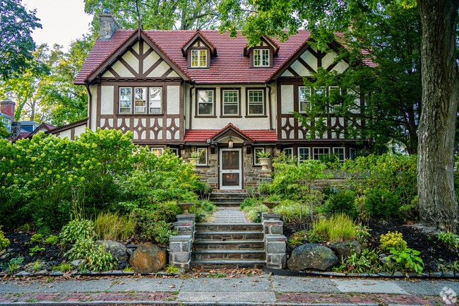 Tudor style homes can be found throughout the Bala Cynwyd community.