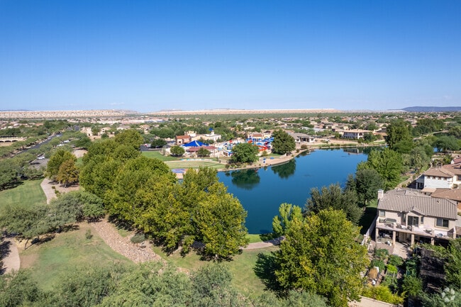 Sahuarita Lake is a stunning site among the desert landscape of the area.