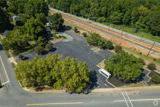 There is great parking at West Anderson Christian Academy.