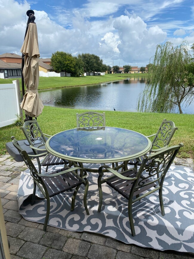 Lake view from Patio