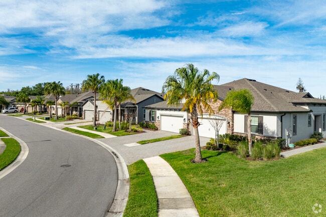 Homes in K-Bar Ranch range in size and there are several builders to choose from.