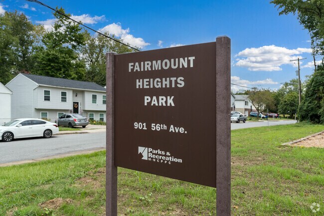 Fairmount Heights Park is open all year.