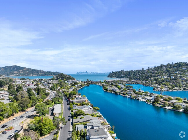 San Francisco is just a short ferry ride away from Belvedere.