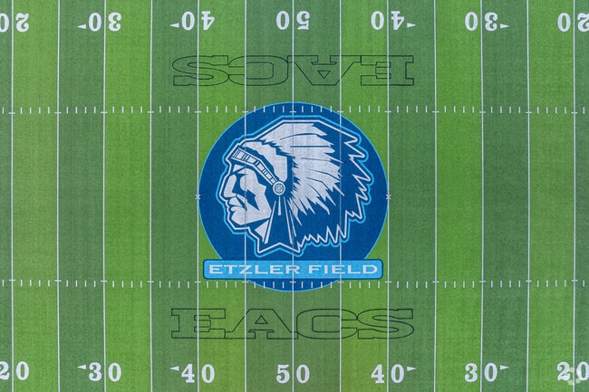 Woodlan Jr/Sr High School has a very nice, newer stadium.