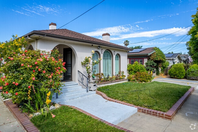 This Spanish-style gem adds charm to the vibrant Spartan-Keyes neighborhood.