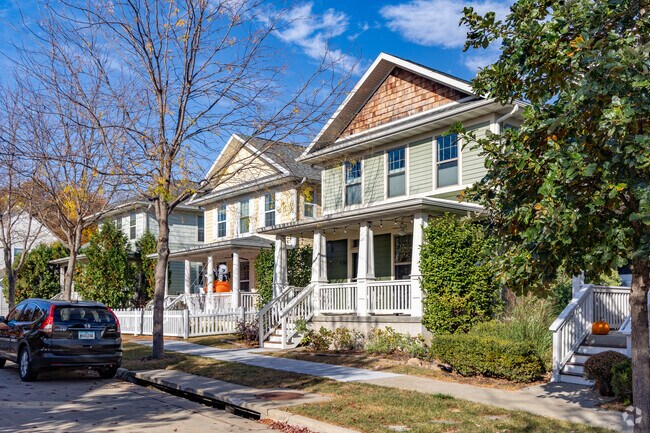 Peninsula Area’s streets are lined with rows of charming contemporary craftsman homes.