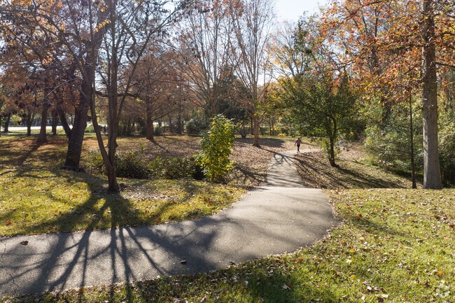 Parham Bridges Park offers scenic walking trails to residents.